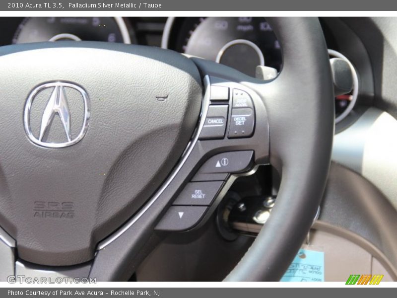 Palladium Silver Metallic / Taupe 2010 Acura TL 3.5