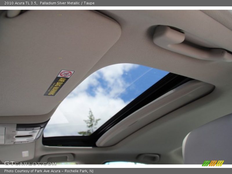 Palladium Silver Metallic / Taupe 2010 Acura TL 3.5