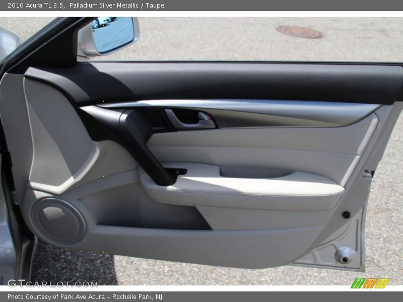 Palladium Silver Metallic / Taupe 2010 Acura TL 3.5