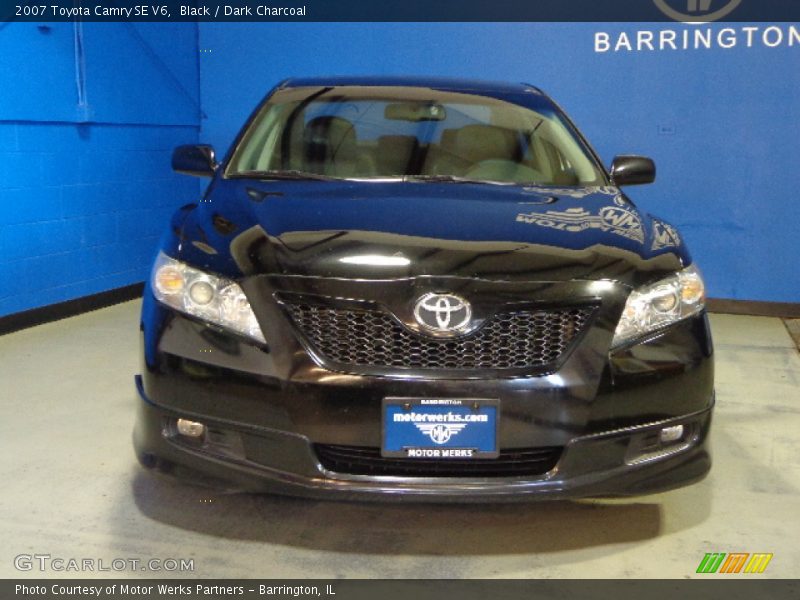 Black / Dark Charcoal 2007 Toyota Camry SE V6