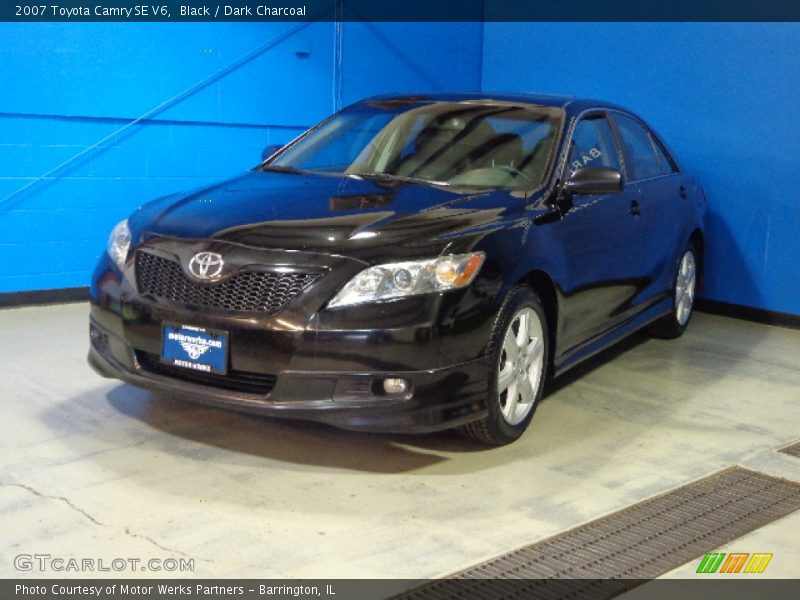 Black / Dark Charcoal 2007 Toyota Camry SE V6