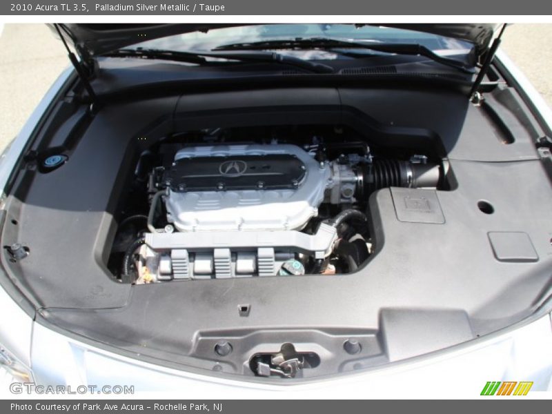 Palladium Silver Metallic / Taupe 2010 Acura TL 3.5