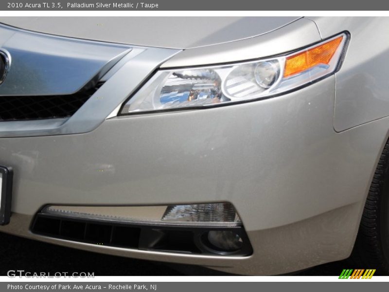 Palladium Silver Metallic / Taupe 2010 Acura TL 3.5