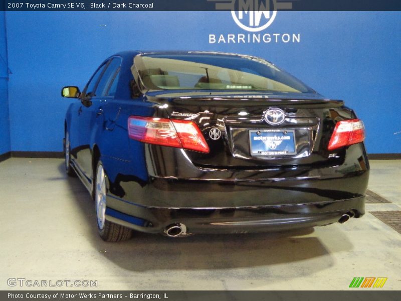 Black / Dark Charcoal 2007 Toyota Camry SE V6