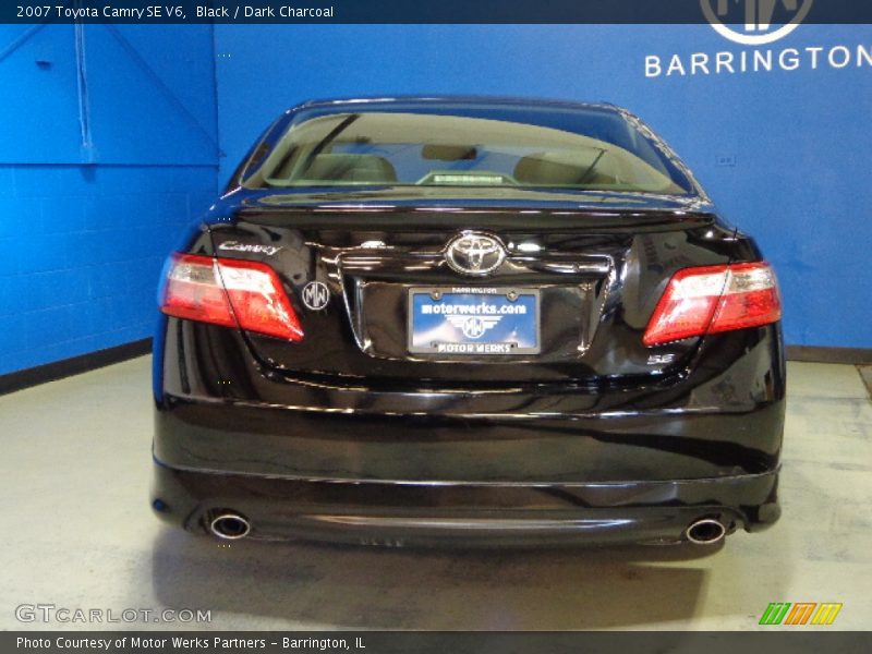 Black / Dark Charcoal 2007 Toyota Camry SE V6