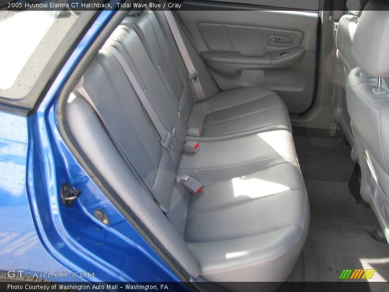 Tidal Wave Blue / Gray 2005 Hyundai Elantra GT Hatchback