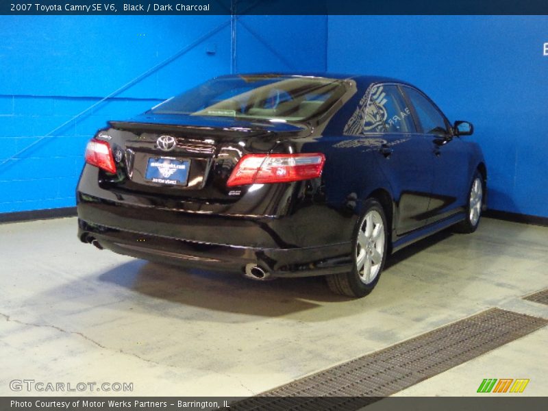 Black / Dark Charcoal 2007 Toyota Camry SE V6