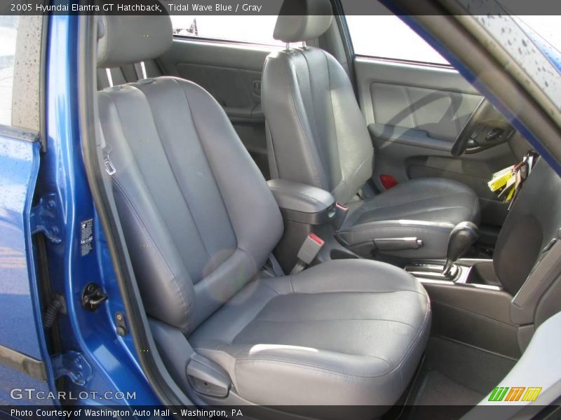 Tidal Wave Blue / Gray 2005 Hyundai Elantra GT Hatchback
