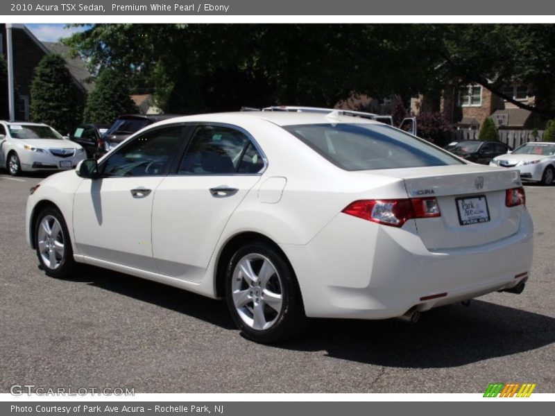 Premium White Pearl / Ebony 2010 Acura TSX Sedan