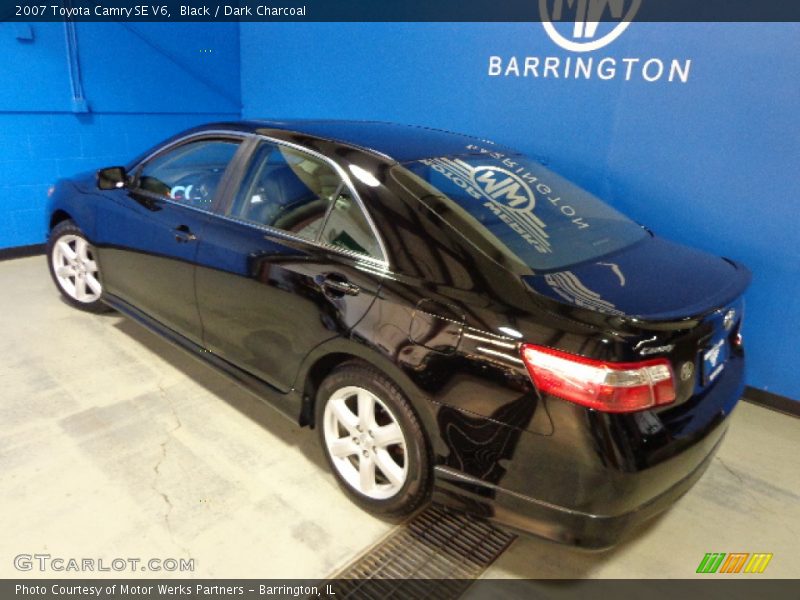 Black / Dark Charcoal 2007 Toyota Camry SE V6