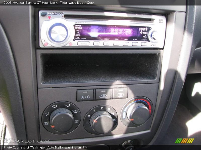 Tidal Wave Blue / Gray 2005 Hyundai Elantra GT Hatchback