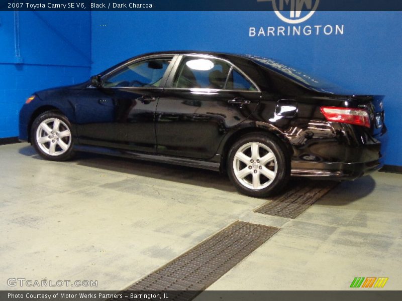 Black / Dark Charcoal 2007 Toyota Camry SE V6