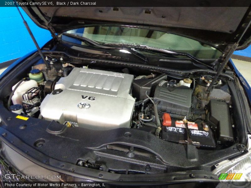 Black / Dark Charcoal 2007 Toyota Camry SE V6