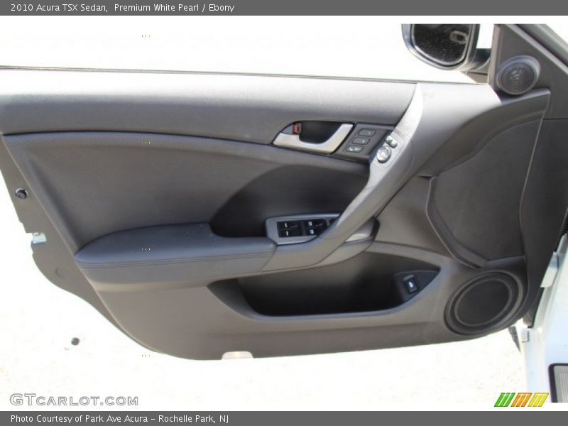 Premium White Pearl / Ebony 2010 Acura TSX Sedan