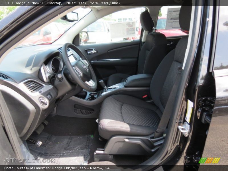Brilliant Black Crystal Pearl / Black 2013 Dodge Journey SXT Blacktop