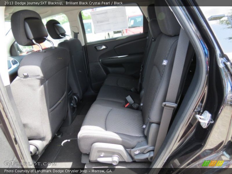 Brilliant Black Crystal Pearl / Black 2013 Dodge Journey SXT Blacktop