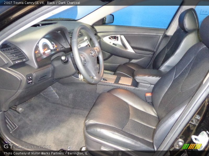 Black / Dark Charcoal 2007 Toyota Camry SE V6