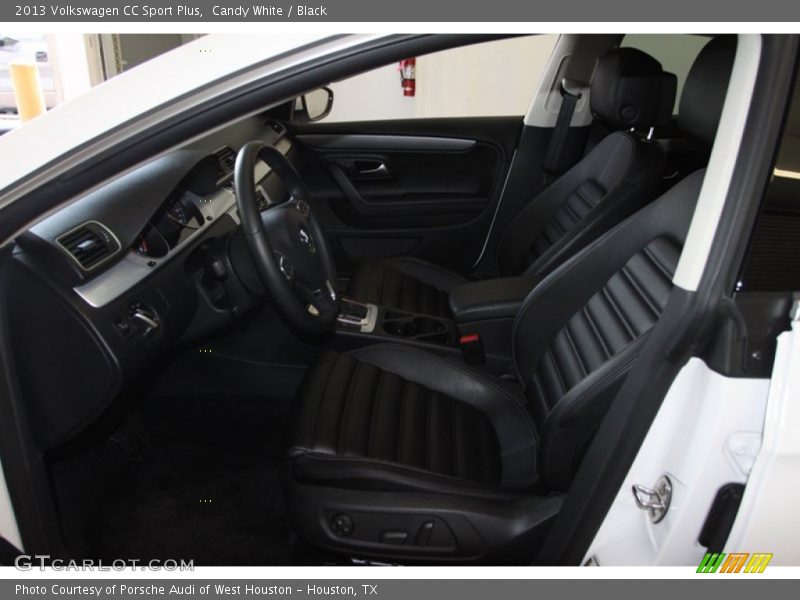 Candy White / Black 2013 Volkswagen CC Sport Plus