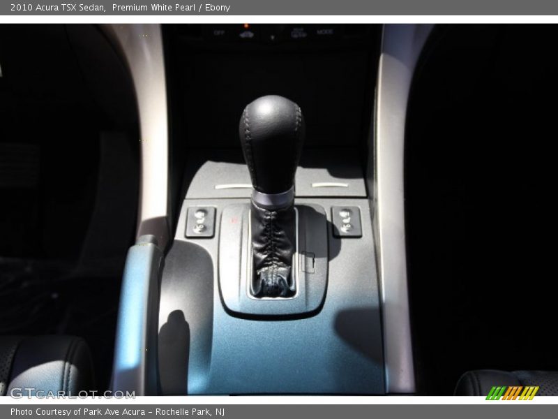 Premium White Pearl / Ebony 2010 Acura TSX Sedan