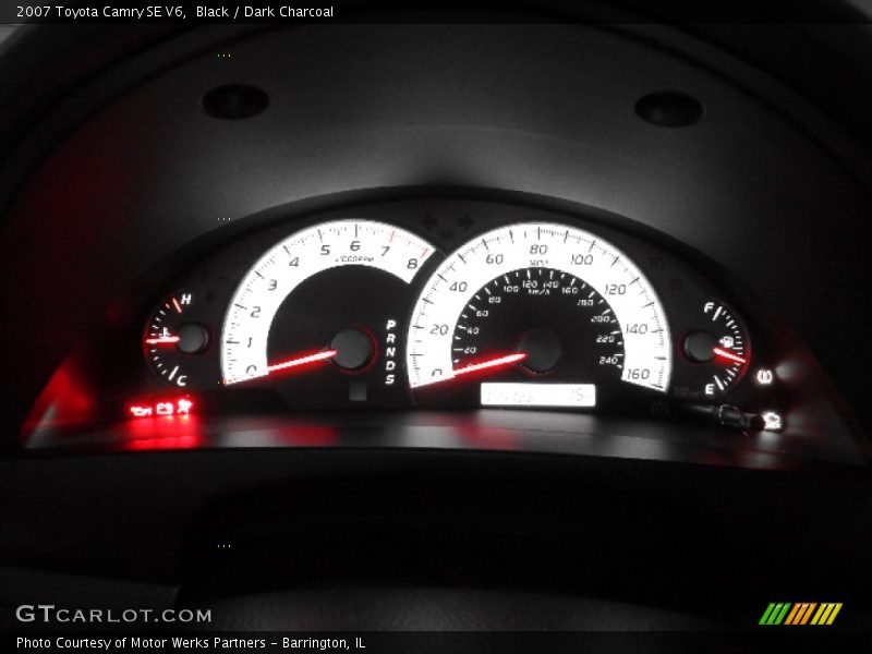 Black / Dark Charcoal 2007 Toyota Camry SE V6