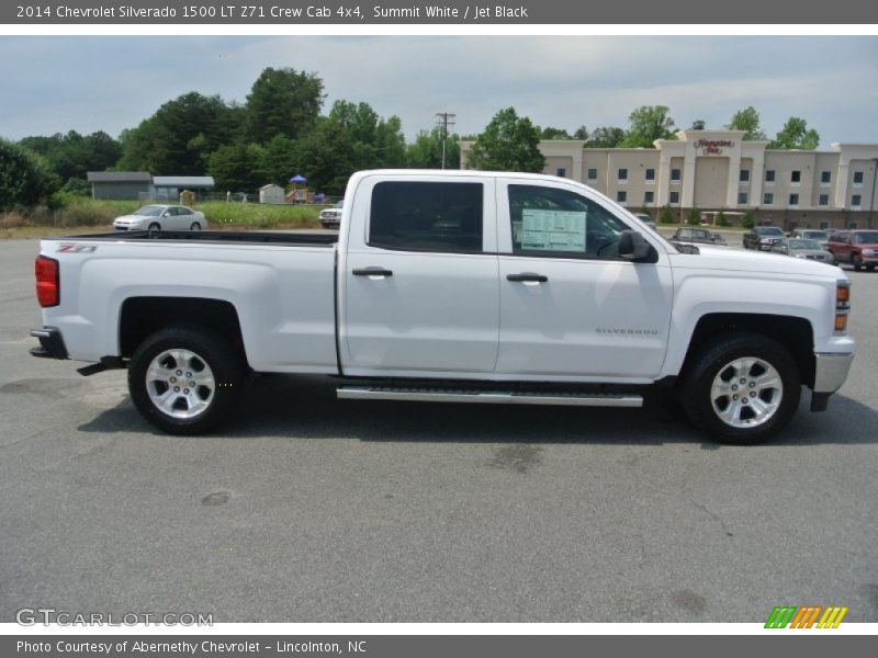 Summit White / Jet Black 2014 Chevrolet Silverado 1500 LT Z71 Crew Cab 4x4