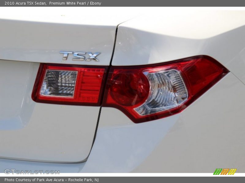 Premium White Pearl / Ebony 2010 Acura TSX Sedan