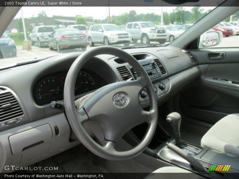 Dashboard of 2003 Camry LE