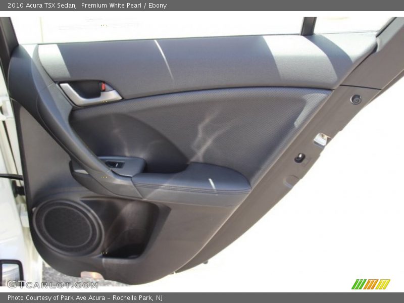 Premium White Pearl / Ebony 2010 Acura TSX Sedan