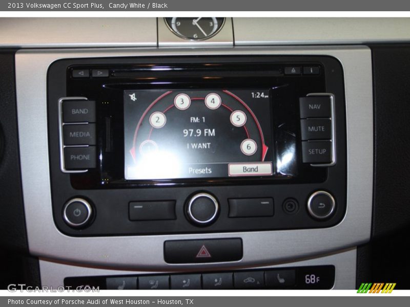 Candy White / Black 2013 Volkswagen CC Sport Plus