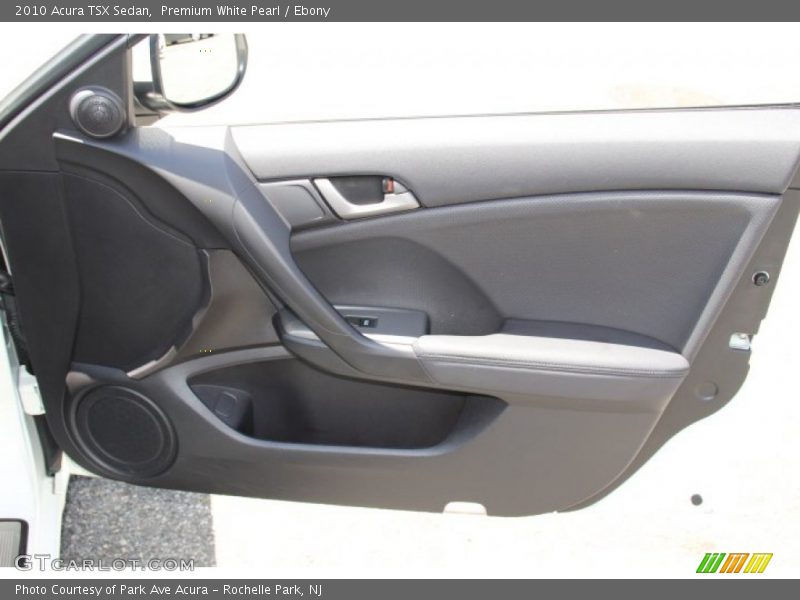 Premium White Pearl / Ebony 2010 Acura TSX Sedan