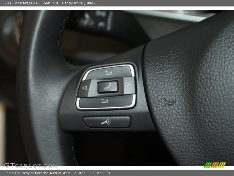 Candy White / Black 2013 Volkswagen CC Sport Plus