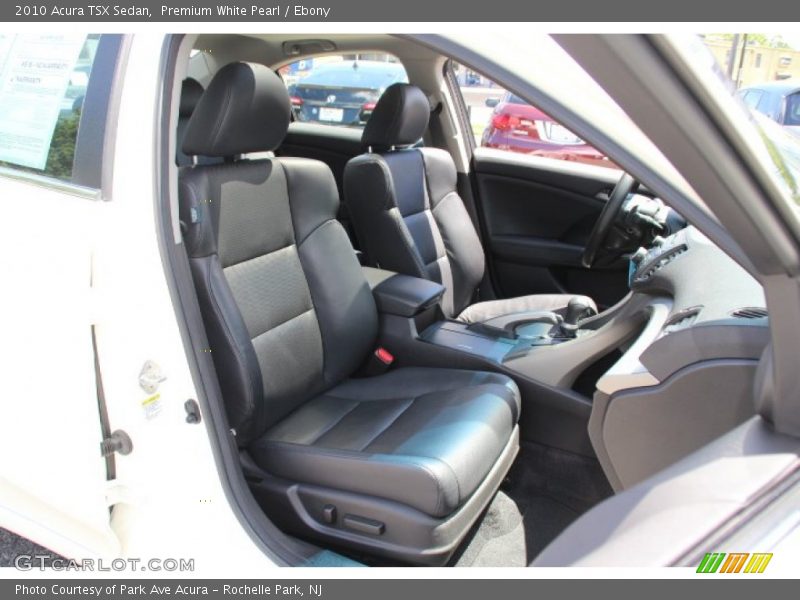 Premium White Pearl / Ebony 2010 Acura TSX Sedan
