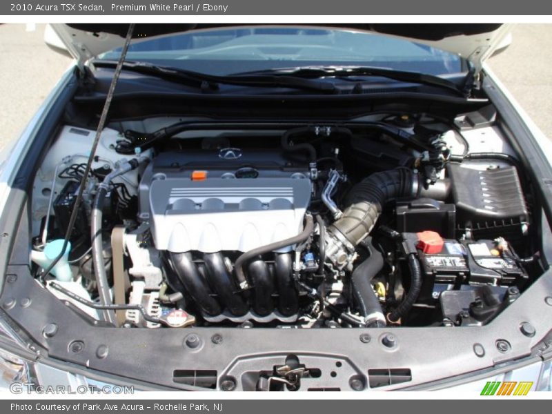 Premium White Pearl / Ebony 2010 Acura TSX Sedan
