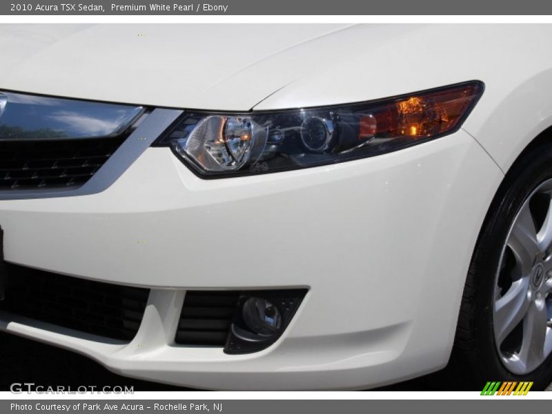 Premium White Pearl / Ebony 2010 Acura TSX Sedan