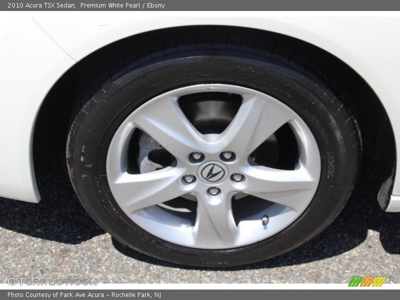 Premium White Pearl / Ebony 2010 Acura TSX Sedan