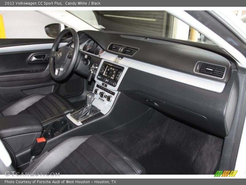 Candy White / Black 2013 Volkswagen CC Sport Plus