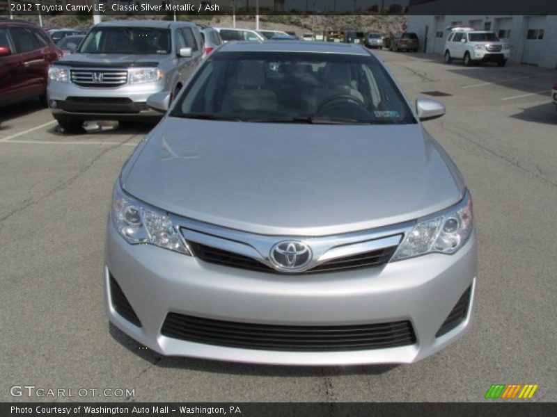 Classic Silver Metallic / Ash 2012 Toyota Camry LE