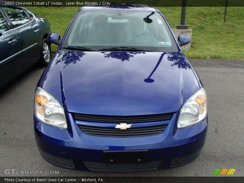 Laser Blue Metallic / Gray 2007 Chevrolet Cobalt LT Sedan