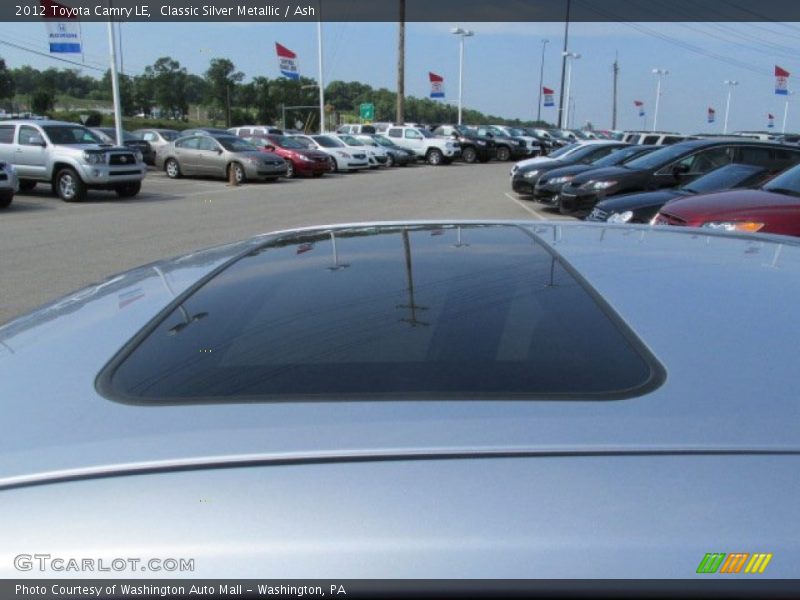 Classic Silver Metallic / Ash 2012 Toyota Camry LE