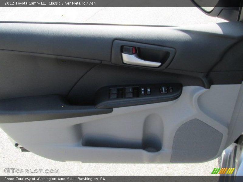 Classic Silver Metallic / Ash 2012 Toyota Camry LE