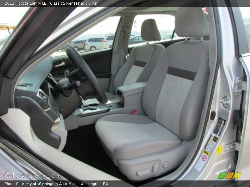 Classic Silver Metallic / Ash 2012 Toyota Camry LE