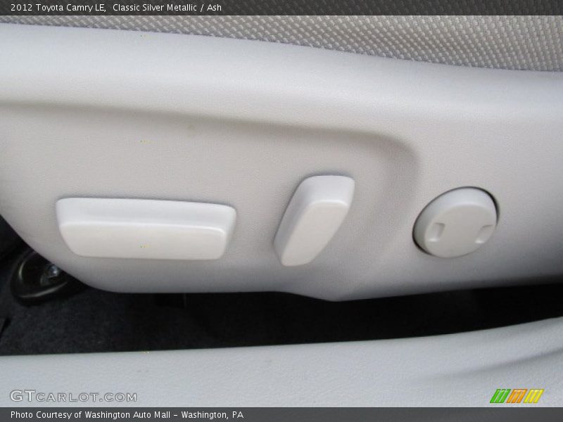 Classic Silver Metallic / Ash 2012 Toyota Camry LE