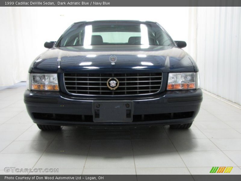 Dark Adriatic Blue / Navy Blue 1999 Cadillac DeVille Sedan