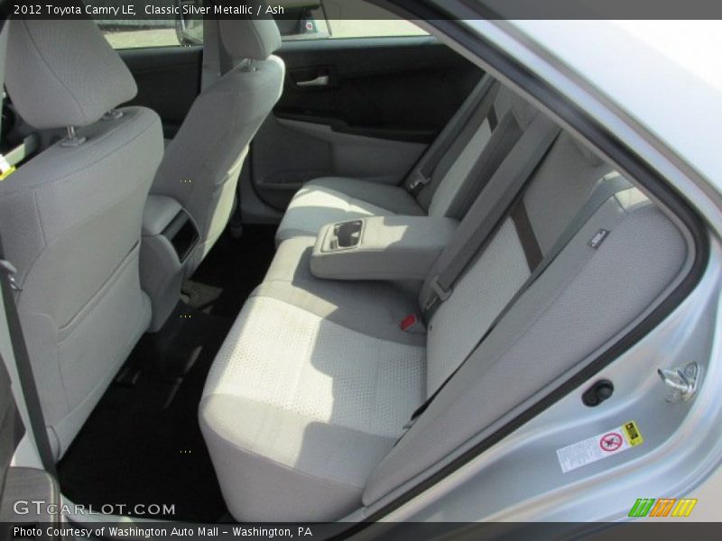 Classic Silver Metallic / Ash 2012 Toyota Camry LE