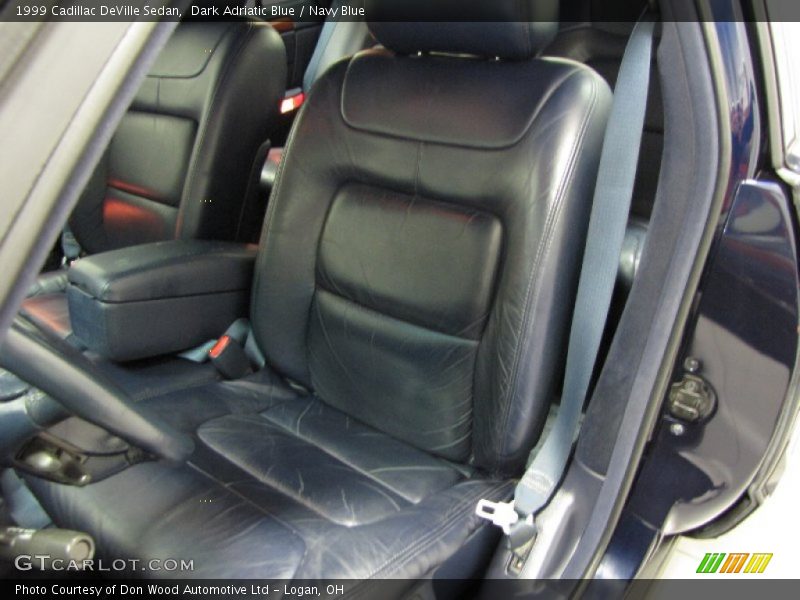 Front Seat of 1999 DeVille Sedan