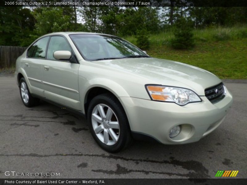 Front 3/4 View of 2006 Outback 2.5i Limited Sedan