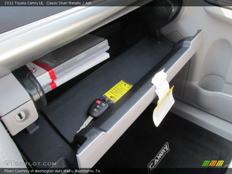 Classic Silver Metallic / Ash 2012 Toyota Camry LE