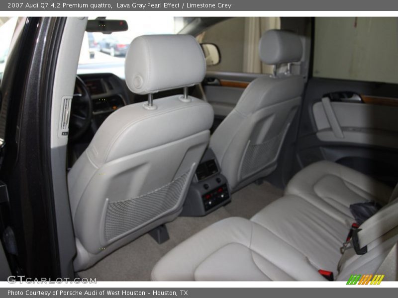 Lava Gray Pearl Effect / Limestone Grey 2007 Audi Q7 4.2 Premium quattro