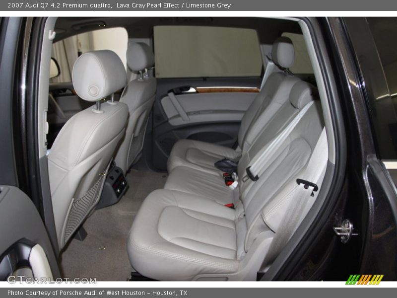 Lava Gray Pearl Effect / Limestone Grey 2007 Audi Q7 4.2 Premium quattro