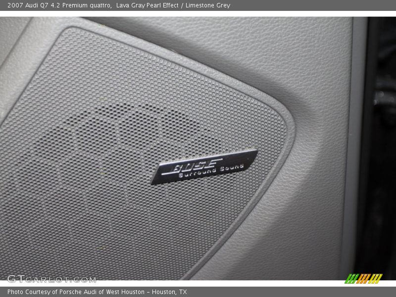 Lava Gray Pearl Effect / Limestone Grey 2007 Audi Q7 4.2 Premium quattro